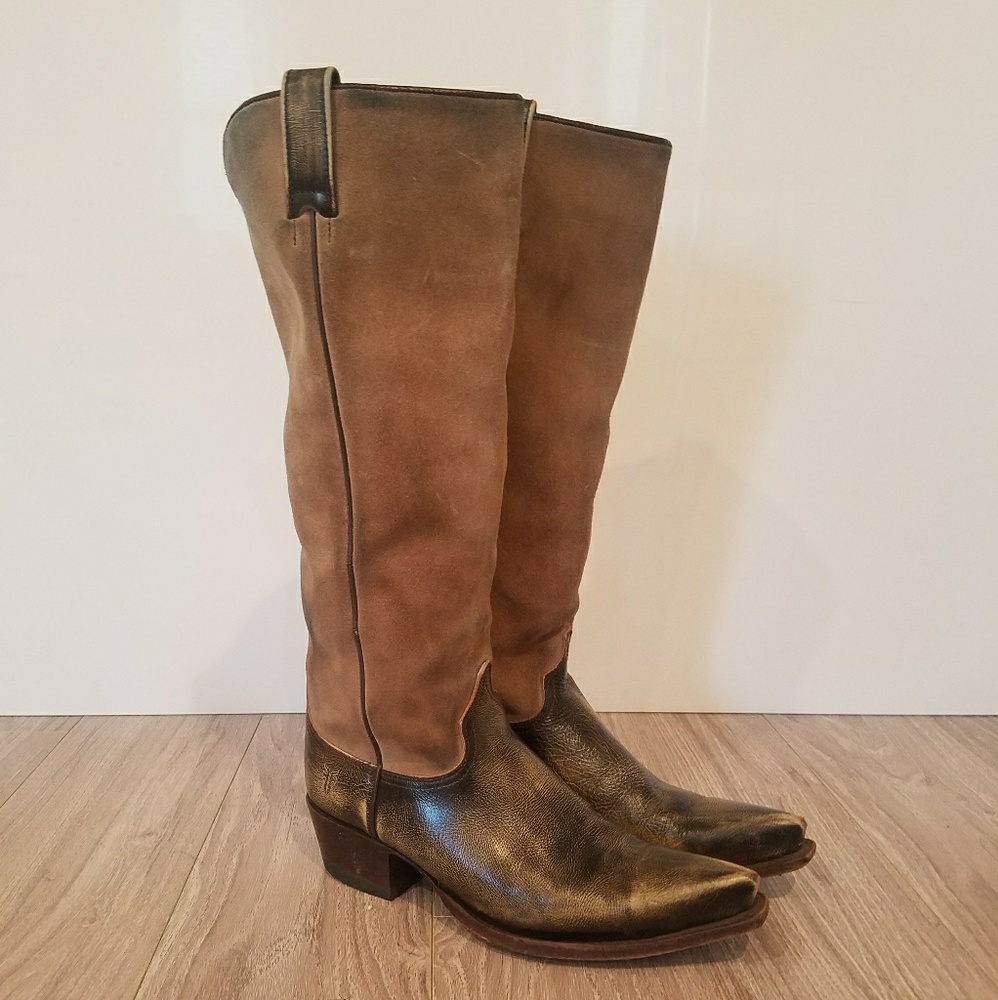 Frye womens cowboy boots